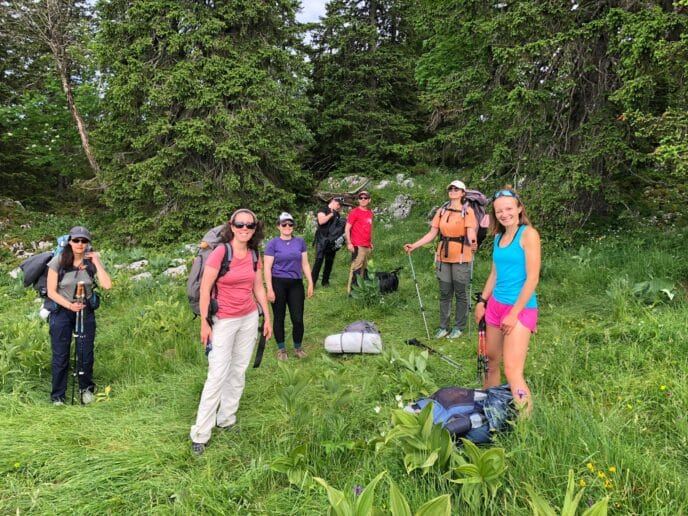 week end jura : 2 jours de rando et initation au bivouac
