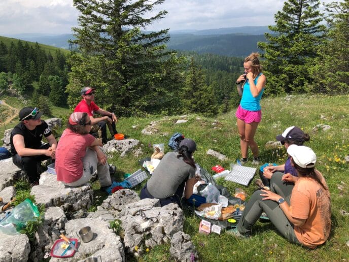 week end jura : 2 jours de rando et initation au bivouac