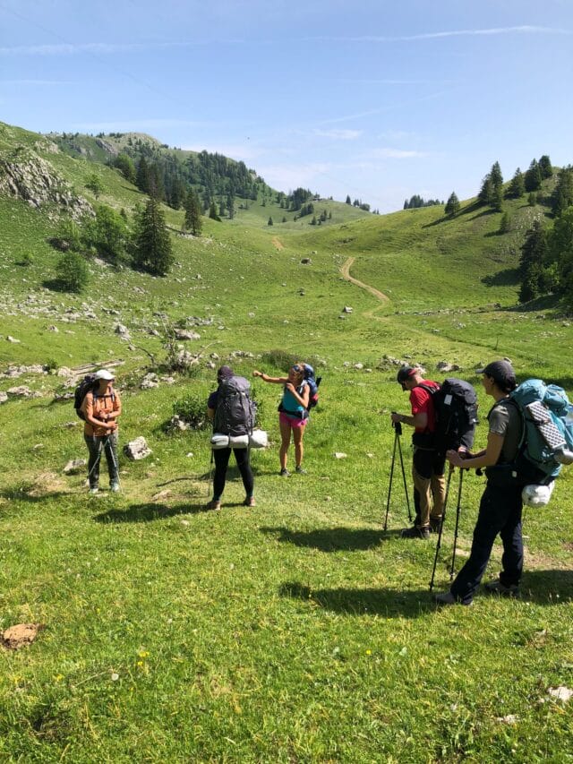 week end jura : 2 jours de rando et initation au bivouac