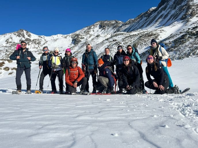 Week-end randonnée en raquettes et nuit en refuge dans la Clarée – Image 20