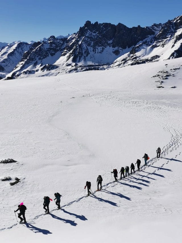 Week-end randonnée en raquettes et nuit en refuge dans la Clarée – Image 23