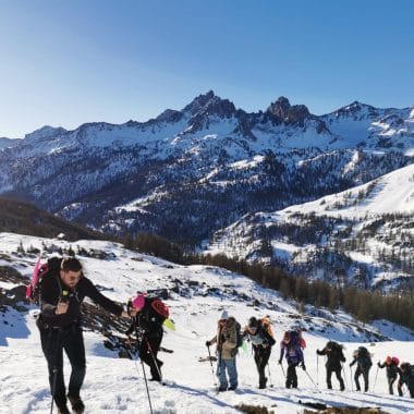 Week-end randonnée en raquettes et nuit en refuge dans la Clarée – Image 22