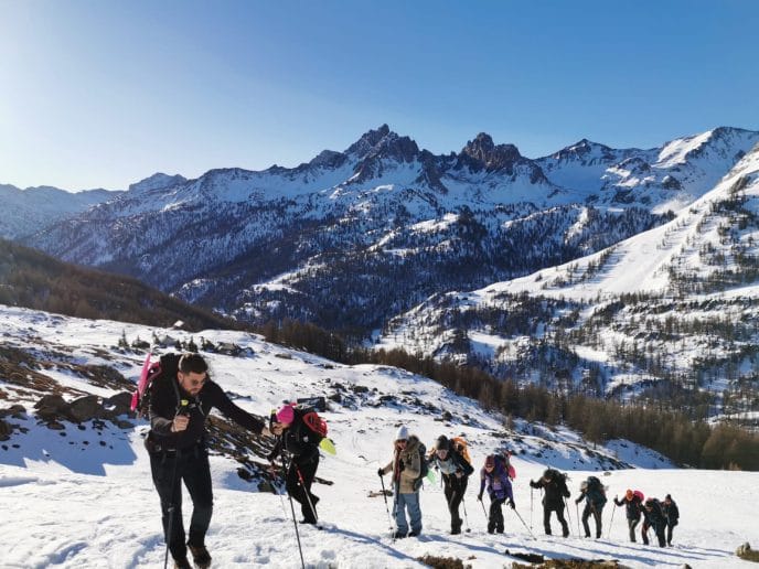 Week-end randonnée en raquettes et nuit en refuge dans la Clarée – Image 22