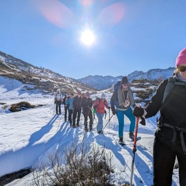 Week-end randonnée en raquettes et nuit en refuge dans la Clarée – Image 28