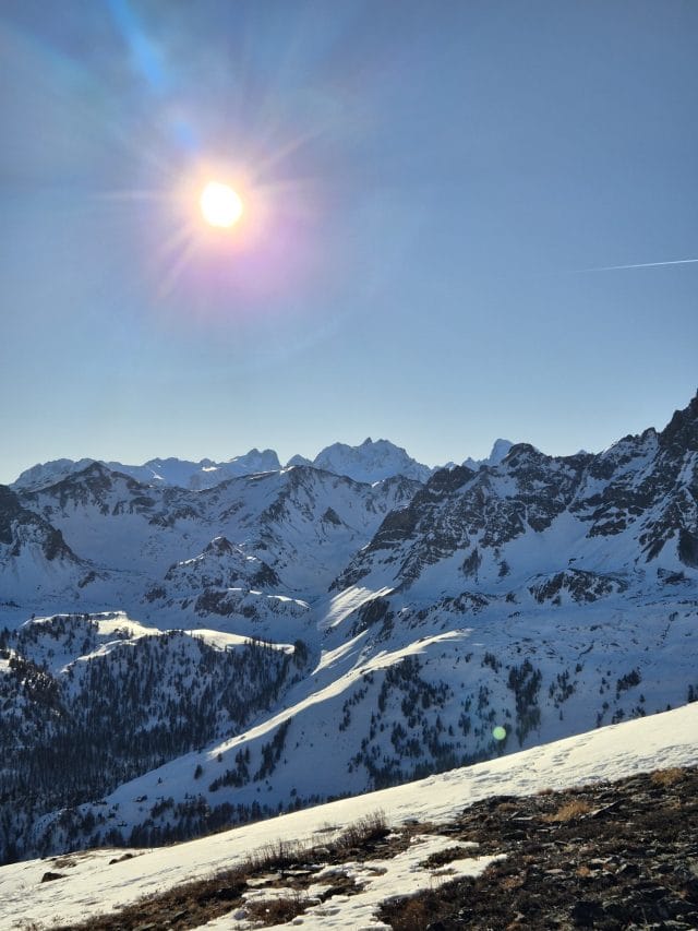 Week-end randonnée en raquettes et nuit en refuge dans la Clarée – Image 27