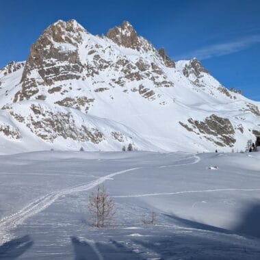 week end randonnée en raquettes et nuit en refuge dans la clarée