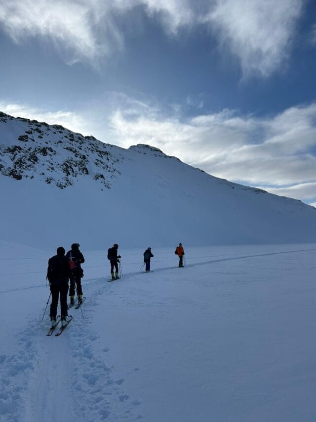 week end ski de randonnée dans les grandes rousses en savoie