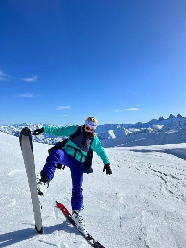 week end ski de randonnée dans les grandes rousses en savoie
