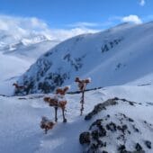 week end ski de randonnée dans les grandes rousses en savoie