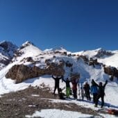 week end ski de randonnée dans les grandes rousses en savoie