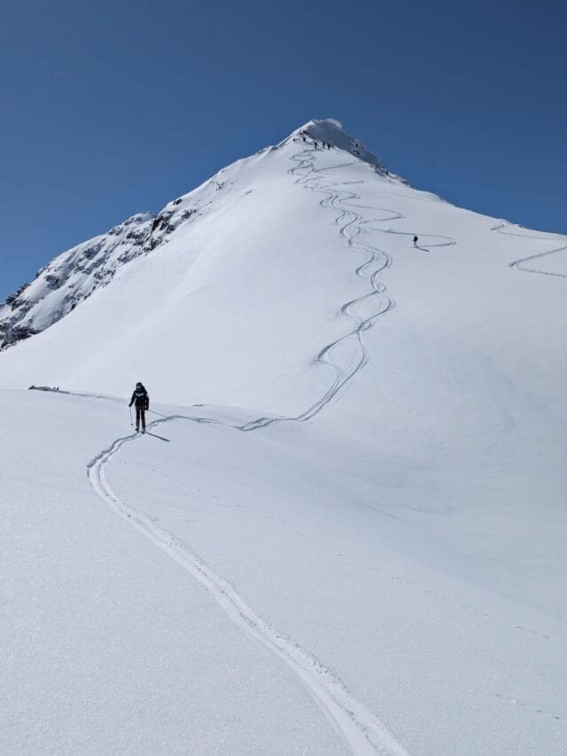 week end ski de randonnée dans les grandes rousses en savoie