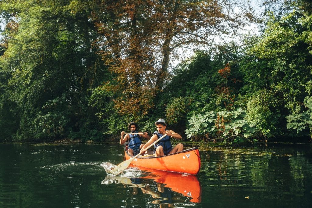 Descente de la Seine en canoë entre Paris et le Vexin