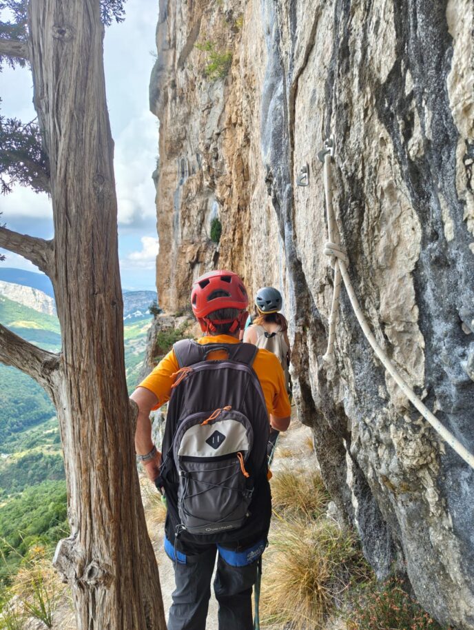 stage d’alpinisme et escalade pour débutants au cœur du vercors
