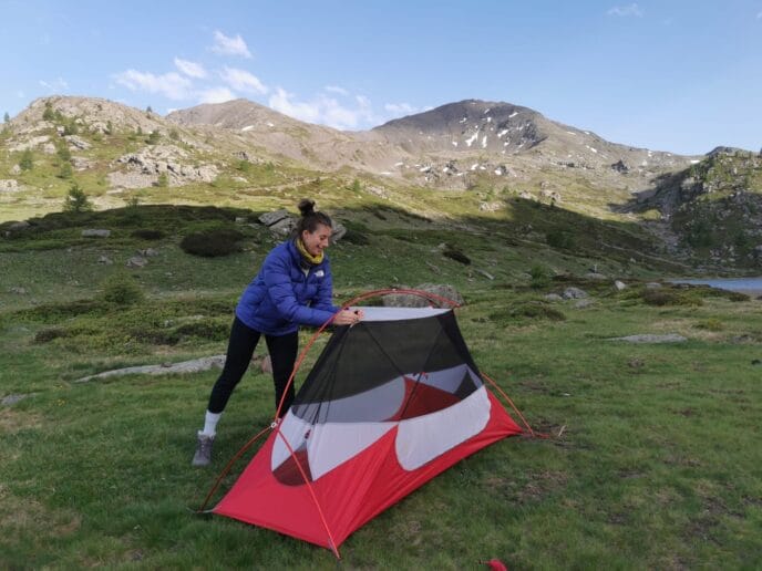 week end bivouac et randonnée dans la vallée de la clarée