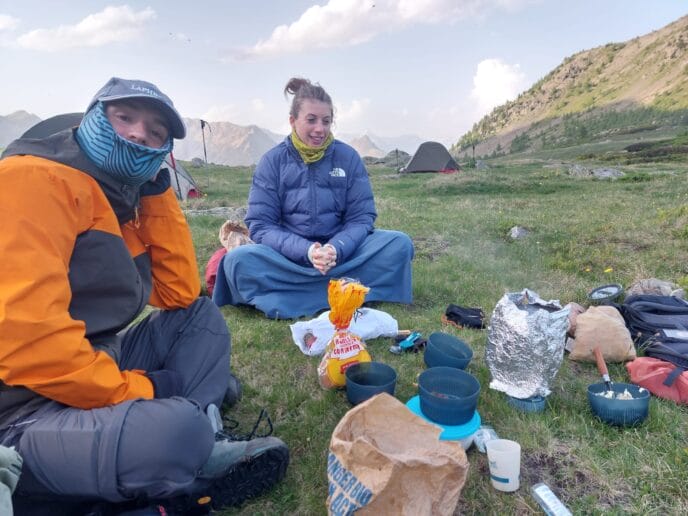 week end bivouac et randonnée dans la vallée de la clarée