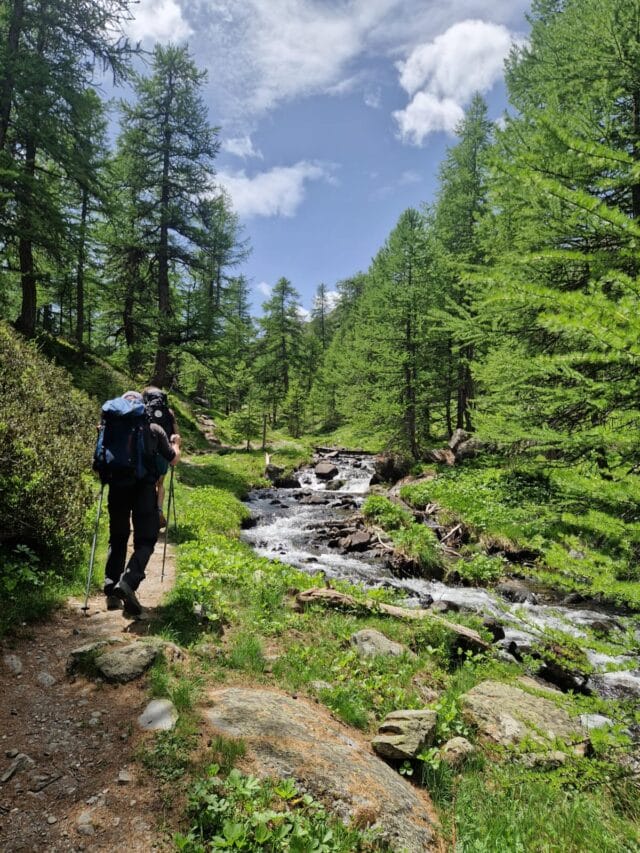 week end bivouac et randonnée dans la vallée de la clarée