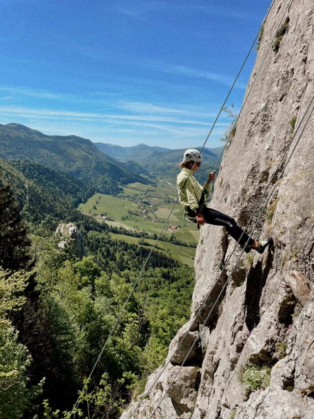 stage d’alpinisme et escalade pour débutants au cœur du vercors