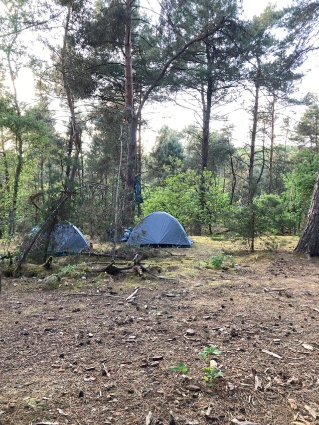 initiation au bivouac : week end en famille proche de paris