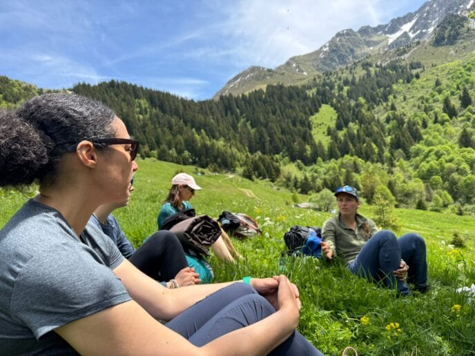 week end randonnée et refuge non gardé dans le beaufortain