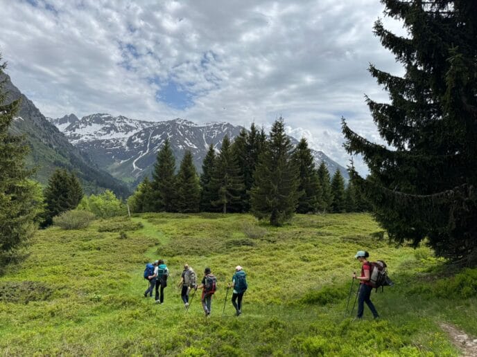 week end randonnée et refuge non gardé dans le beaufortain