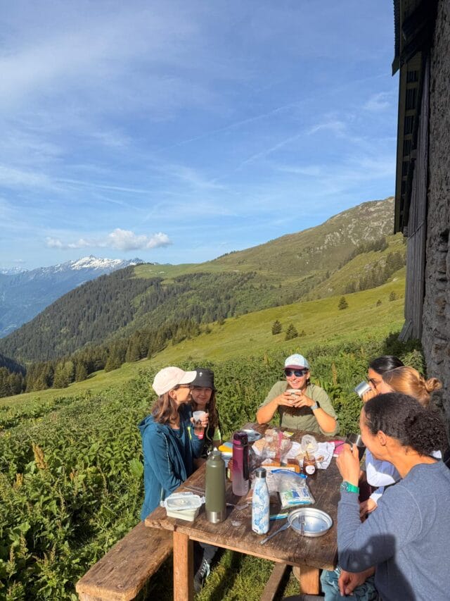 week end randonnée et refuge non gardé dans le beaufortain