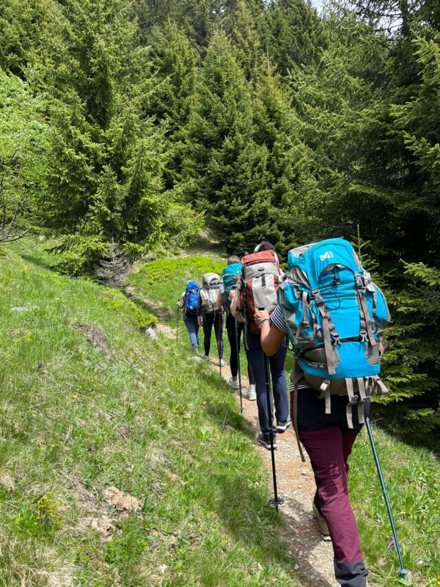 week end randonnée et refuge non gardé dans le beaufortain