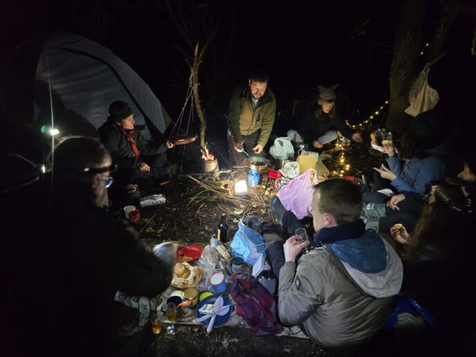 brame du cerf : week end affût et bivouac près de paris