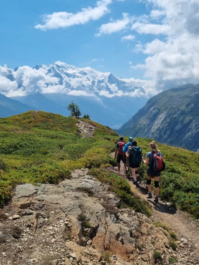 le tour du mont blanc : 7 jours de trek organisé en refuge