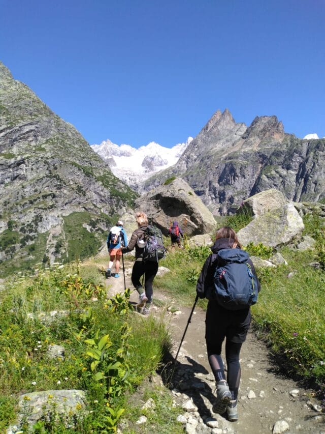 le tour du mont blanc : 7 jours de trek organisé en refuge