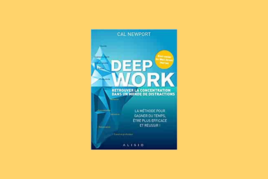 couverture du livre deep work