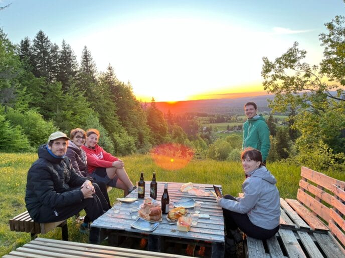 week end astronomie et randonnée dans le jura