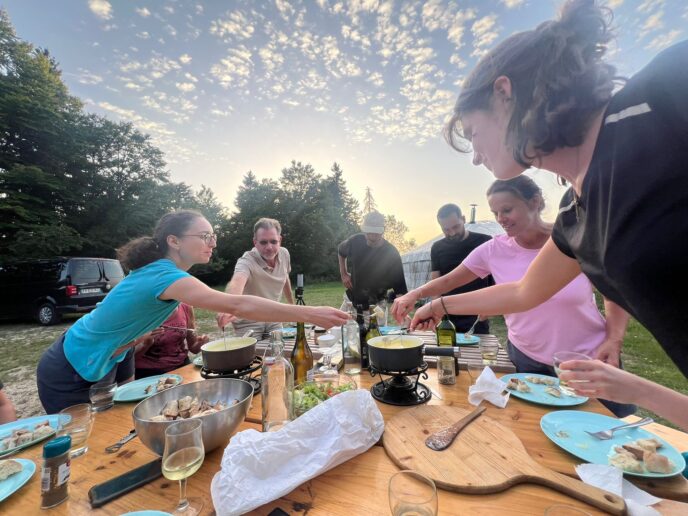 week end astronomie et randonnée dans le jura
