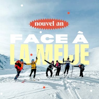 la meije ski de rando,nouvel an ski de randonnée