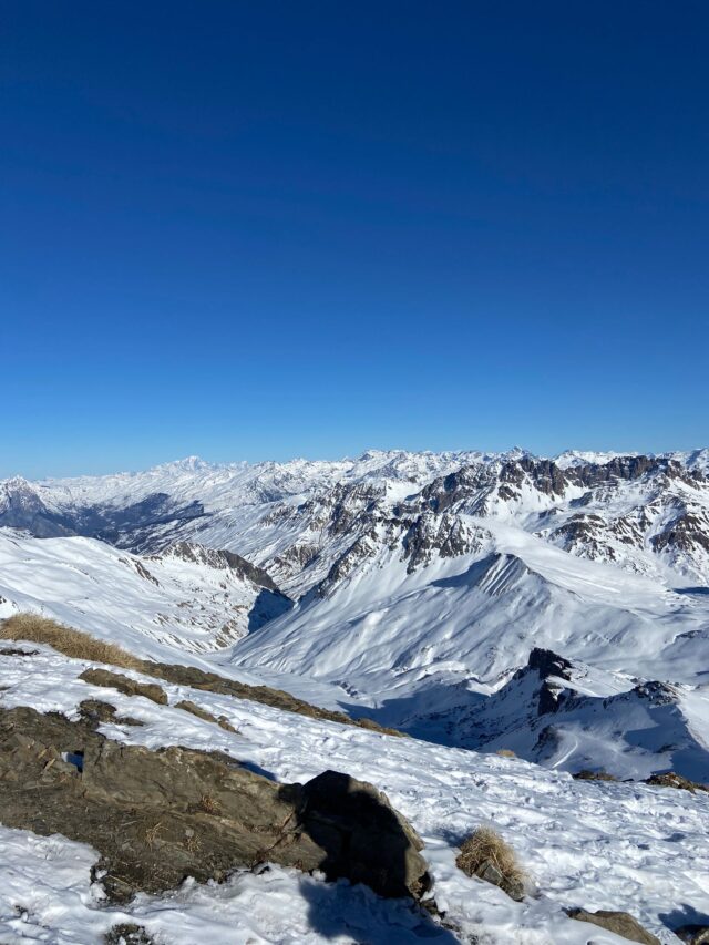 la meije : nouvel an ski de randonnée et nuit en gîte à la grave