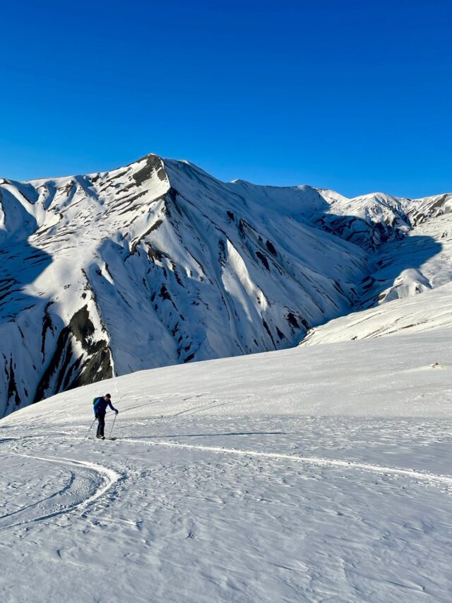 la meije : nouvel an ski de randonnée et nuit en gîte à la grave