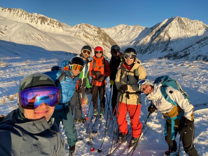 la meije : nouvel an ski de randonnée et nuit en gîte à la grave