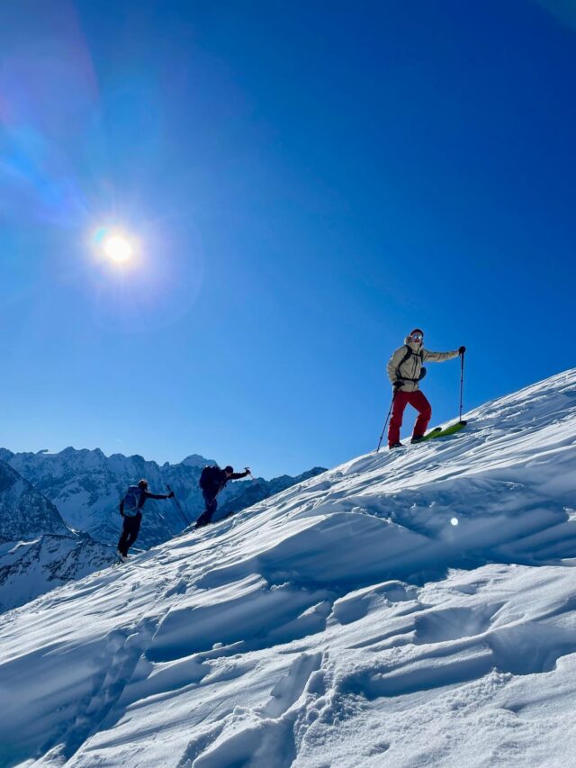 la meije : nouvel an ski de randonnée et nuit en gîte à la grave