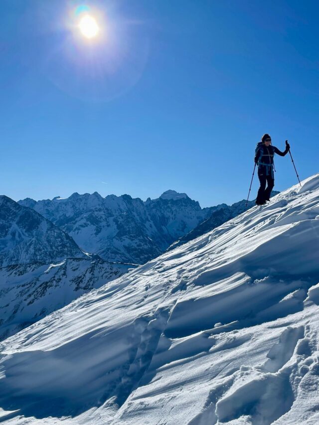la meije : nouvel an ski de randonnée et nuit en gîte à la grave