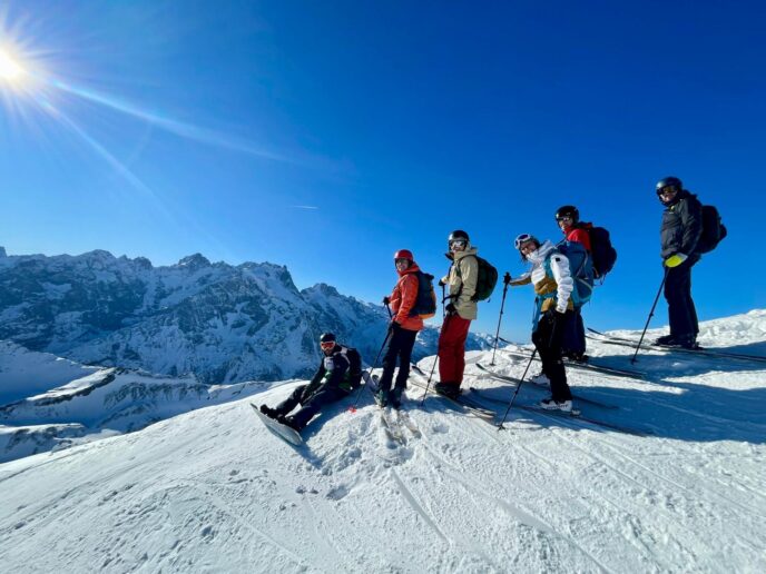 la meije : nouvel an ski de randonnée et nuit en gîte à la grave