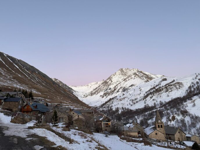 la meije : nouvel an ski de randonnée et nuit en gîte à la grave