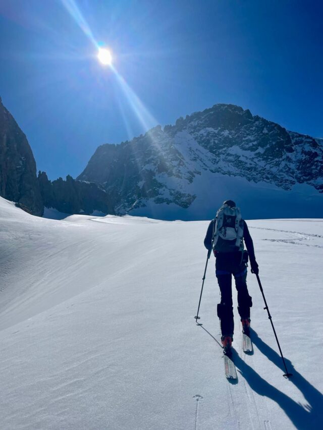 la meije : nouvel an ski de randonnée et nuit en gîte à la grave