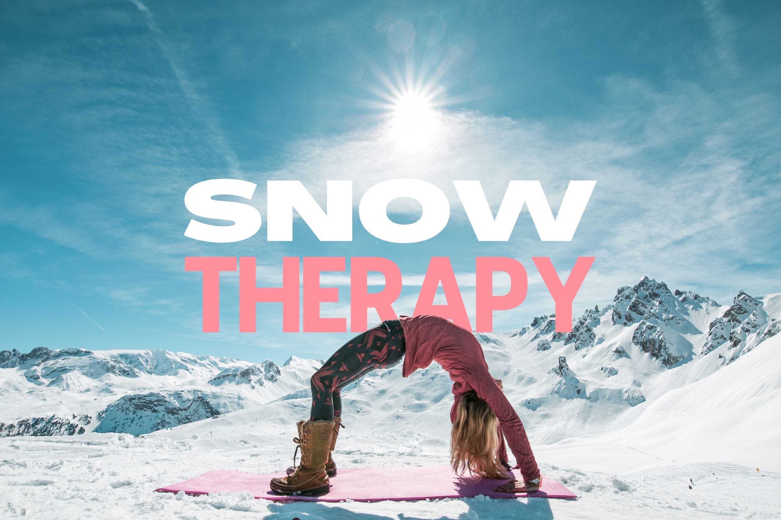 SNOW THERAPY  : Week-end retraite yoga, méditation et détente en Vanoise
