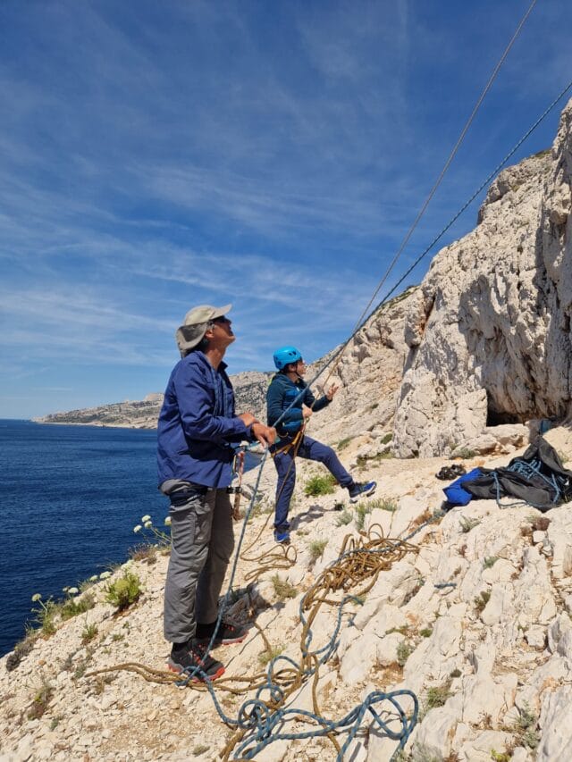 voile et escalade dans les calanques de marseille et cassis