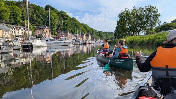 bretagne : week end rando, canoë et vélo jusqu'à saint malo