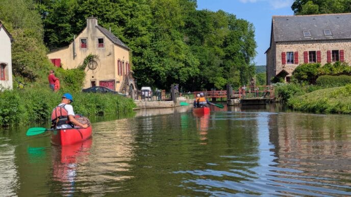 bretagne : week end rando, canoë et vélo jusqu'à saint malo