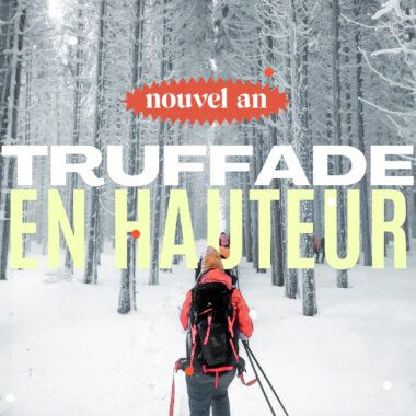 nouvel an randonnée en raquettes et truffade en auvergne