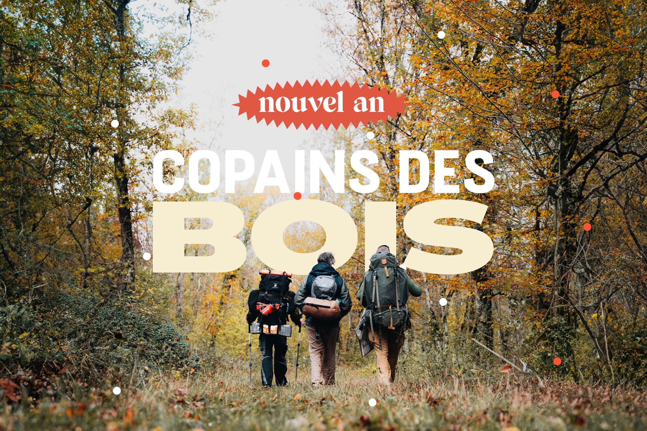 copains des bois  : Nouvel an survie : escape game géant et bivouac près de Paris