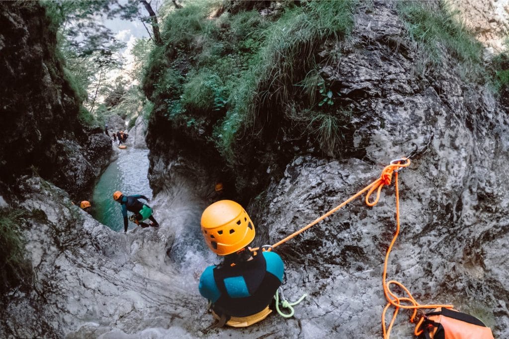 Initiation au canyoning dans le Vercors