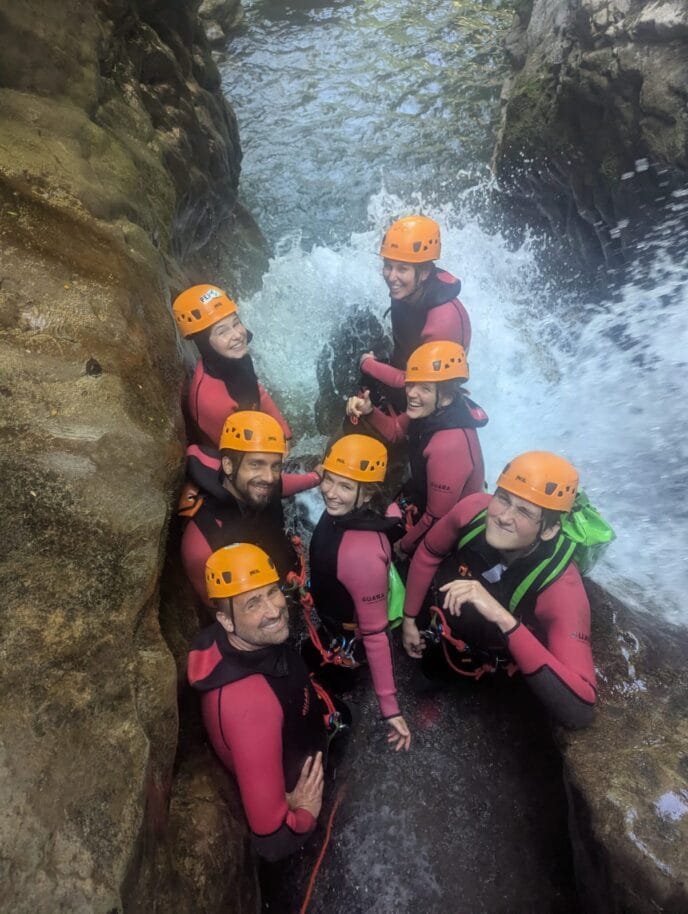 canyoning vercors : stage d'initiation au canyon des Écouges
