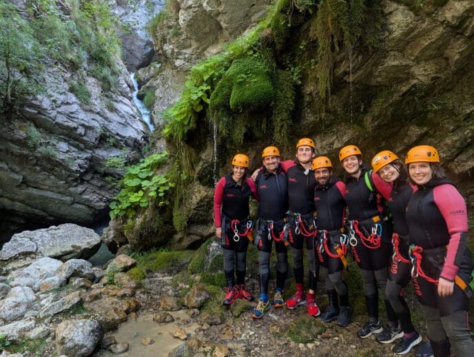canyoning vercors : stage d'initiation au canyon des Écouges